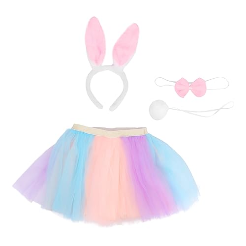 SOIMISS 1 Satz Gazerock für Mädchen Mädchen-Tutu ostern kopfschmuck Ostern kleine Mädchen Cosplay ostern kinderkostüm Partyrock für Mädchen Tüllrock für Mädchen von SOIMISS