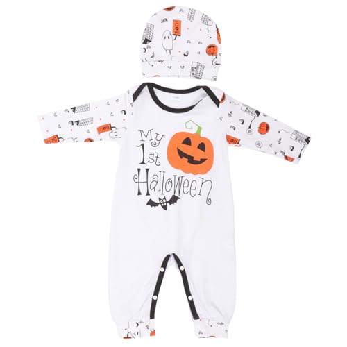 SOIMISS 1 Satz Halloween-spielanzug -festival-outfit Halloweenkostüm Sensenmann Babykostüm Unisex Halloween-kostüm- Säuglingskleidung Kostüm Kleinkind Baumwolle von SOIMISS