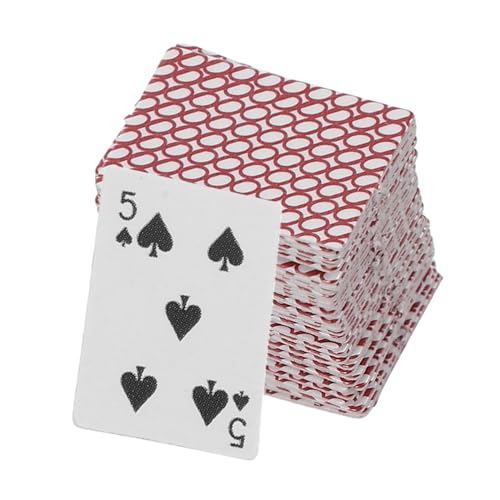 SOIMISS 1 Schachtel Maßstab aus Stabilem Papier Realistische Puppenhaus Accessoires Kleines Kartenspiel für Miniatur Szenen Einzigartiges für Modellfans und Sammler SOIMISS 1 Schachtel Maßstab aus Stabilem Papier Realistische Puppenhaus Accessoires Kleines Kartenspiel für Miniatur Szenen Einzigartiges für Modellfans und Sammler von SOIMISS