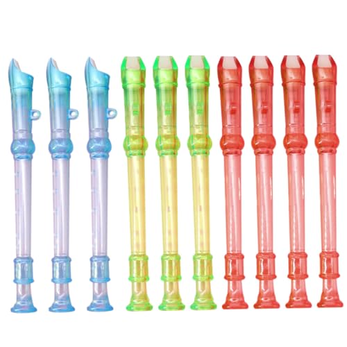 SOIMISS 10 Stück Teiliges Kinderklarinetten Mini Klarinetten aus Robustem Kunststoff Einfache Handhabung Schöner Transparent Frühe Musikerziehung Lerninstrument für Zufällige Farbe SOIMISS 10 Stück Teiliges Kinderklarinetten Mini Klarinetten aus Robustem Kunststoff Einfache Handhabung Schöner Transparent Frühe Musikerziehung Lerninstrument für Zufällige Farbe von SOIMISS