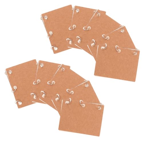 SOIMISS 10 Stück Teiliges Miniatur-notizbuch Puppenhäuser Kleines Schreibheft mit Khakifarbenem Einband Kompakte Mini-notizblöcke für Kreative Spielszenen Detailreiche Dekoration für SOIMISS 10 Stück Teiliges Miniatur-notizbuch Puppenhäuser Kleines Schreibheft mit Khakifarbenem Einband Kompakte Mini-notizblöcke für Kreative Spielszenen Detailreiche Dekoration für von SOIMISS