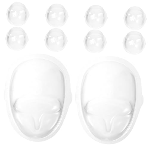 SOIMISS 10 Stück Transparente PVC Puppenmasken Dicke DIY Schutzabdeckung für Puppenhandwerk Wiederverwendbar Geeignet für Kleine Puppen und Plüschtiere Klar und Robust SOIMISS 10 Stück Transparente PVC Puppenmasken Dicke DIY Schutzabdeckung für Puppenhandwerk Wiederverwendbar Geeignet für Kleine Puppen und Plüschtiere Klar und Robust von SOIMISS