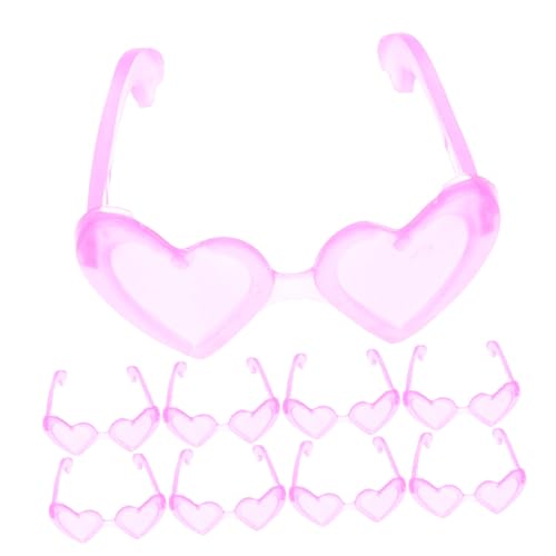 SOIMISS 100 Stück Mini Herzbrillen Puppenbrillen Zubehör für Mädchen Fasching Basteln SOIMISS 100 Stück Mini Herzbrillen Puppenbrillen Zubehör für Mädchen Fasching Basteln von SOIMISS