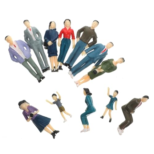 SOIMISS 12 Stück Maßstab Langlebige Kunststoff Figuren für Modellbahn Architektur Landschaftsgestaltung Realistische Sitz Stehposen Dekorative Sammelfiguren SOIMISS 12 Stück Maßstab Langlebige Kunststoff Figuren für Modellbahn Architektur Landschaftsgestaltung Realistische Sitz Stehposen Dekorative Sammelfiguren von SOIMISS