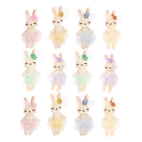 SOIMISS 12 Stücke Niedliche Hasen Puppen für Selbstgemacht Basteln Plüsch Häschen Stofftier Bio Baumwolle Mehrfarbig mit Verschiedenen Designs SOIMISS 12 Stücke Niedliche Hasen Puppen für Selbstgemacht Basteln Plüsch Häschen Stofftier Bio Baumwolle Mehrfarbig mit Verschiedenen Designs von SOIMISS