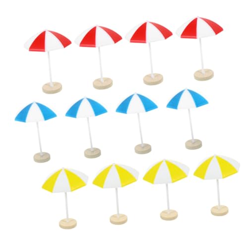 SOIMISS 12 Stück Teiliges Mini strandschirm Bunte Kleine Sonnenschirme aus Stabilem Material Realistische Stranddeko für Puppenhaus und Meereslandschaft Leicht und Platzsparend Sicher SOIMISS 12 Stück Teiliges Mini strandschirm Bunte Kleine Sonnenschirme aus Stabilem Material Realistische Stranddeko für Puppenhaus und Meereslandschaft Leicht und Platzsparend Sicher von SOIMISS