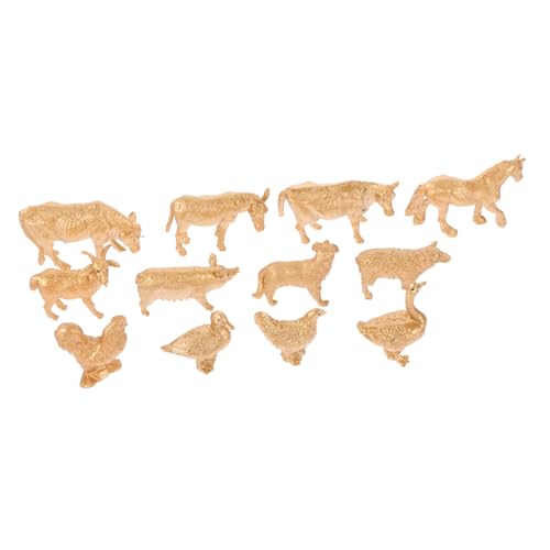 SOIMISS 12 Stück Teiliges Miniatur Bauernhoftiere aus Kunststoff Realistische Detailreiche Figuren für Lernspielzeug Hausdekoration und Pädagogische Nutzung SOIMISS 12 Stück Teiliges Miniatur Bauernhoftiere aus Kunststoff Realistische Detailreiche Figuren für Lernspielzeug Hausdekoration und Pädagogische Nutzung von SOIMISS