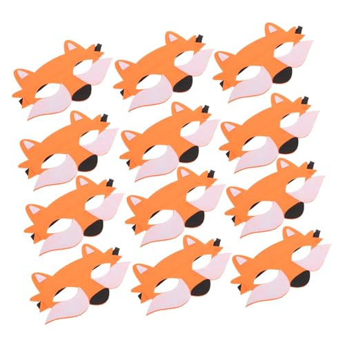 SOIMISS 12 Stück Teiliges Wolfsmasken für Halbgesichtsfilzmasken Tierkostüm Halloween Party Requisiten Wiederverwendbar für Kostümfeiern Theateraufführungen und Rollenspiele SOIMISS 12 Stück Teiliges Wolfsmasken für Halbgesichtsfilzmasken Tierkostüm Halloween Party Requisiten Wiederverwendbar für Kostümfeiern Theateraufführungen und Rollenspiele von SOIMISS