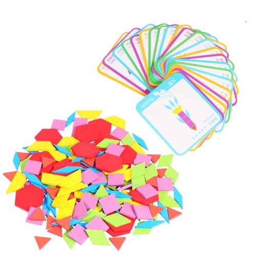 SOIMISS 155 Stück Teiliges Kreatives Puzzle für Geometrisches Lernspielzeug Feinmotorik Farb Formerkennung Kognitives Montessori für Vorschule und Frühe Bildung SOIMISS 155 Stück Teiliges Kreatives Puzzle für Geometrisches Lernspielzeug Feinmotorik Farb Formerkennung Kognitives Montessori für Vorschule und Frühe Bildung von SOIMISS