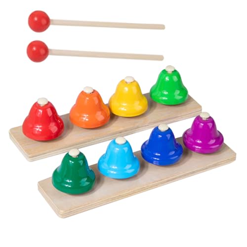 SOIMISS 1Satz Noten Handglocken für Musikalisches Lehrinstrument für Frühe Bildung Interaktives Kommunikation und Kognitiven Fähigkeiten SOIMISS 1Satz Noten Handglocken für Musikalisches Lehrinstrument für Frühe Bildung Interaktives Kommunikation und Kognitiven Fähigkeiten von SOIMISS