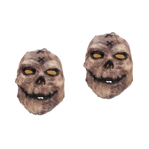 SOIMISS 2 Stk Vogels cheuche Maske Gesicht Halloween-Requisiten Halloween-Partygeschenke Kostüm Abschlussball-Dekor halloween deko halloween schminke gruselige Partymaske Leistung Emulsion von SOIMISS