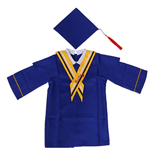 SOIMISS 2 Stück 1 Satz Abschlusskleid und Hut -Abschlusskleid-Kostüm Kindergarten Abschluss Outfit kinderkleider kinderkleidung Abschlusskleid für Abschlusskleid und Quaste von SOIMISS