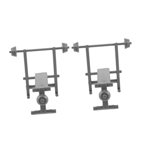 SOIMISS 2 Stück Fitnessgeräte Modell Lebensechte Langhantel Spielzeuge Modellraum Puppenhaus Trainingsgeräte Puppenhaus Trainingsspielset Miniatur Puppenhaus Sportgeräte Mini SOIMISS 2 Stück Fitnessgeräte Modell Lebensechte Langhantel Spielzeuge Modellraum Puppenhaus Trainingsgeräte Puppenhaus Trainingsspielset Miniatur Puppenhaus Sportgeräte Mini von SOIMISS