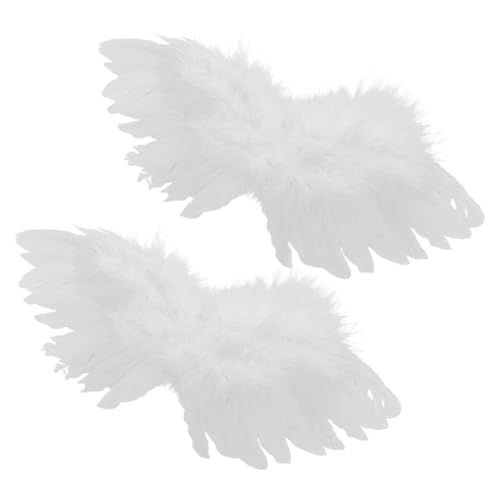 SOIMISS 2 Stück Kleine Engelsflügel für Puppen Weiche Formstabile Flügel aus Plüschmaterial mit Verstellbaren Bändern für DIY Bastelarbeiten Puppendeko und Kreative Engelsflügel SOIMISS 2 Stück Kleine Engelsflügel für Puppen Weiche Formstabile Flügel aus Plüschmaterial mit Verstellbaren Bändern für DIY Bastelarbeiten Puppendeko und Kreative Engelsflügel von SOIMISS