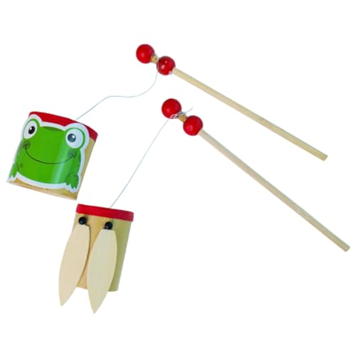 SOIMISS 2 Stück Teiliges Bambus Klangspielzeug für Lernspielzeug mit Frosch Zikadengeräusch Sicherer Runder Griff Frühe der Wahrnehmung für Drinnen und Draußen SOIMISS 2 Stück Teiliges Bambus Klangspielzeug für Lernspielzeug mit Frosch Zikadengeräusch Sicherer Runder Griff Frühe der Wahrnehmung für Drinnen und Draußen von SOIMISS