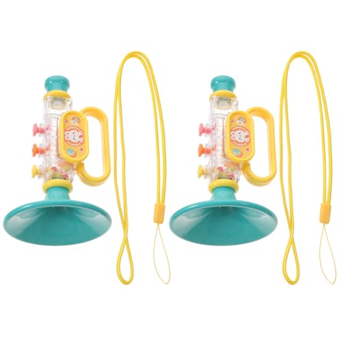 SOIMISS 2 Stück Teiliges Trompeten Kindersicheres Musikspielzeug mit Klarem Klang Fördert Kreativität und Musikalisches Lernen Leicht Tragbar für Party und Freizeit Geeignet für Anfänger SOIMISS 2 Stück Teiliges Trompeten Kindersicheres Musikspielzeug mit Klarem Klang Fördert Kreativität und Musikalisches Lernen Leicht Tragbar für Party und Freizeit Geeignet für Anfänger von SOIMISS