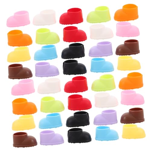 SOIMISS 20 Paare Mini Puppenschuhe Baumwoll Doll Boots Weiche Miniaturstiefel für Figuren Puppen Kostümzubehör DIY Zubehör SOIMISS 20 Paare Mini Puppenschuhe Baumwoll Doll Boots Weiche Miniaturstiefel für Figuren Puppen Kostümzubehör DIY Zubehör von SOIMISS