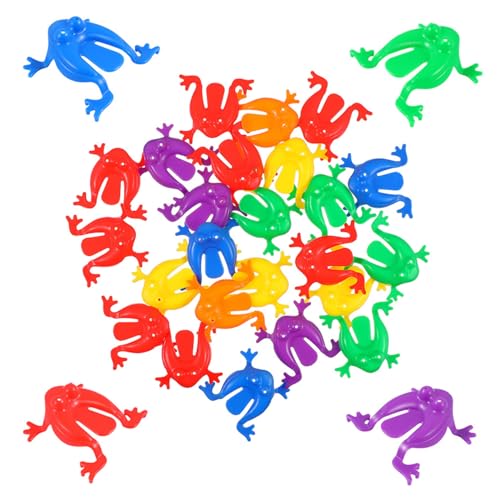 SOIMISS 20 Stück Teiliges Bunte Springende Frösche Kunststoff Frosch Bouncing Toys für Partygeschenke Ostern Goody Bags Spaßige Outdoor Spielzeuge Jungen Mädchen Ab Jahren SOIMISS 20 Stück Teiliges Bunte Springende Frösche Kunststoff Frosch Bouncing Toys für Partygeschenke Ostern Goody Bags Spaßige Outdoor Spielzeuge Jungen Mädchen Ab Jahren von SOIMISS