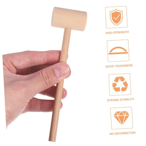 SOIMISS 20 Stück Teiliges Holzklopfer Set für Sicherer Holzhammer zum Krabben Meeresfrüchteschalenknacken Handliches Reaktionsfähigkeit und Koordination SOIMISS 20 Stück Teiliges Holzklopfer Set für Sicherer Holzhammer zum Krabben Meeresfrüchteschalenknacken Handliches Reaktionsfähigkeit und Koordination von SOIMISS