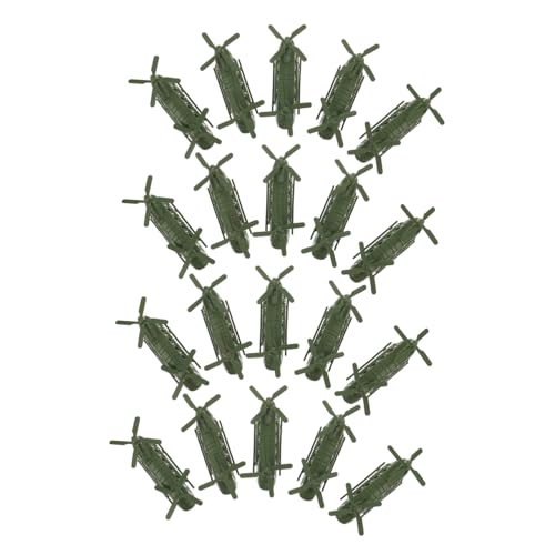 SOIMISS 20 Stück Teiliges Hubschrauber Militärische Flugzeugmodelle aus Robustem Detailreiche Dualrotor Helikopter Kinderzimmer-dekor für Jungen und Mädchen SOIMISS 20 Stück Teiliges Hubschrauber Militärische Flugzeugmodelle aus Robustem Detailreiche Dualrotor Helikopter Kinderzimmer-dekor für Jungen und Mädchen von SOIMISS