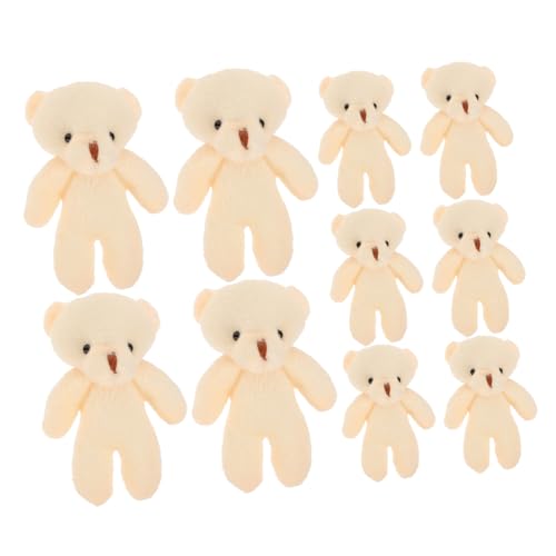 SOIMISS 20 Stück Teiliges Mini Bär Anhänger Weiche Kleine Plüschbären DIY Schlüsselanhänger und Dekorative Anhänger für Taschen Rucksäcke Gepäck Multifunktional und Langlebig SOIMISS 20 Stück Teiliges Mini Bär Anhänger Weiche Kleine Plüschbären DIY Schlüsselanhänger und Dekorative Anhänger für Taschen Rucksäcke Gepäck Multifunktional und Langlebig von SOIMISS