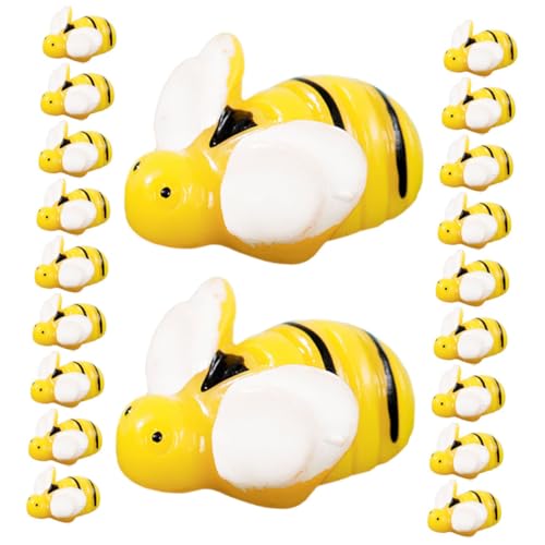 SOIMISS 20 Stück Teiliges Mini Bienen Dekor Resin Figuren für Micro Landschaft Detailreiche Miniaturen für Puppenhaus Deko für Moosgärten Bastelbedarf Handgefertigt Lebensecht SOIMISS 20 Stück Teiliges Mini Bienen Dekor Resin Figuren für Micro Landschaft Detailreiche Miniaturen für Puppenhaus Deko für Moosgärten Bastelbedarf Handgefertigt Lebensecht von SOIMISS
