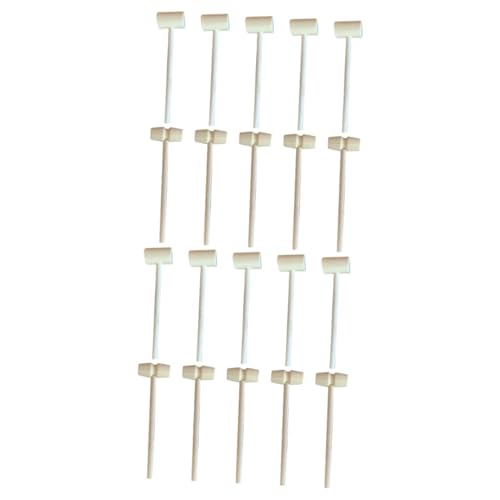 SOIMISS 20 Stück Teiliges Mini Holzhammer aus Natürlichem Holz Glatte Oberfläche ohne Grate Multifunktional als Kuchen Hämmer Robust und für Geburtstag und Outdoor Spaß SOIMISS 20 Stück Teiliges Mini Holzhammer aus Natürlichem Holz Glatte Oberfläche ohne Grate Multifunktional als Kuchen Hämmer Robust und für Geburtstag und Outdoor Spaß von SOIMISS