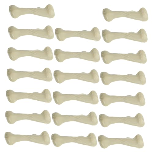 SOIMISS 20 Stück Teiliges Mini Skelettknochen aus Kunststoff Weiße Miniaturknochen für Halloween Deko Party Accessoires und DIY Bastelprojekte für Outdoor Skelett Dekoration und Gruselige SOIMISS 20 Stück Teiliges Mini Skelettknochen aus Kunststoff Weiße Miniaturknochen für Halloween Deko Party Accessoires und DIY Bastelprojekte für Outdoor Skelett Dekoration und Gruselige von SOIMISS