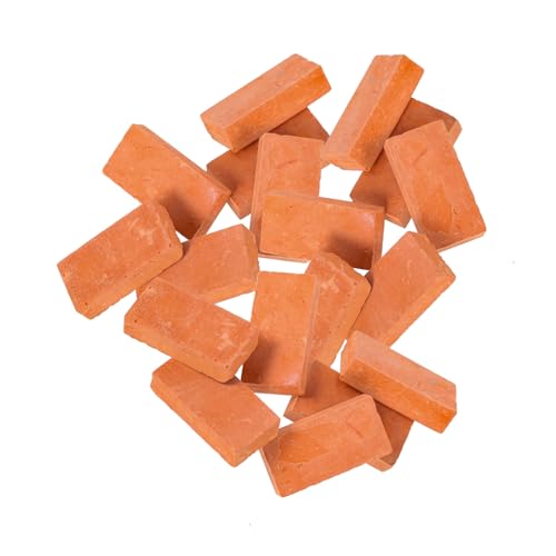 SOIMISS 20 Stück Teiliges Miniatur Ziegelstein Modellset Rechteckige Rote Bausteine für DIY Garten und Architektur Diorama Langlebige Mikro Landschaftsdekoration Kompakt und Vielseitig SOIMISS 20 Stück Teiliges Miniatur Ziegelstein Modellset Rechteckige Rote Bausteine für DIY Garten und Architektur Diorama Langlebige Mikro Landschaftsdekoration Kompakt und Vielseitig von SOIMISS