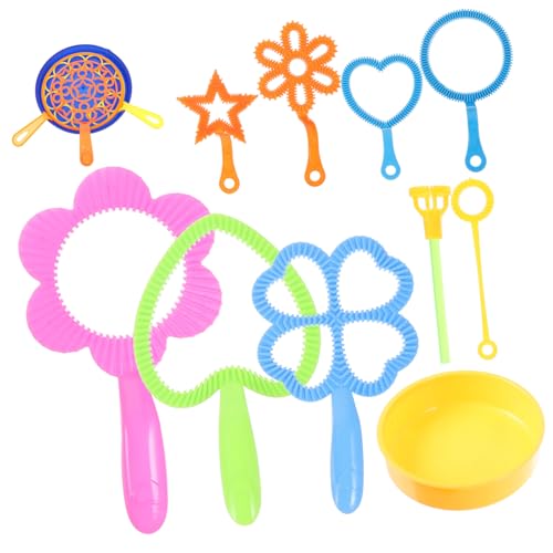 SOIMISS 20 Stück Teiliges Seifenblasen für Große Bunte Bubble Wands mit Tablett Verschiedene Formen für Outdoor Spaß Party Kinderfreundliches Sommer Zufällige Farbe Zufällige Farbe SOIMISS 20 Stück Teiliges Seifenblasen für Große Bunte Bubble Wands mit Tablett Verschiedene Formen für Outdoor Spaß Party Kinderfreundliches Sommer Zufällige Farbe Zufällige Farbe von SOIMISS