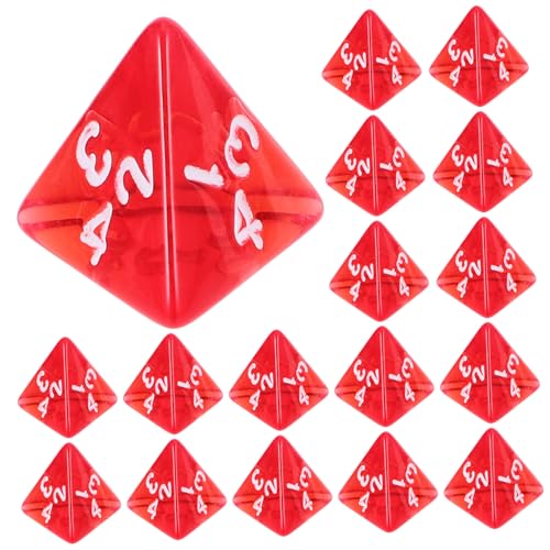 SOIMISS 20 Stück Teiliges Seitige Transparente Rote Acrylwürfel mit Zahlen Leichte Tragbare Spielwürfel für Mathe Spiele Unterricht und Tischspiele Kompakt und Angenehm zu Greifen SOIMISS 20 Stück Teiliges Seitige Transparente Rote Acrylwürfel mit Zahlen Leichte Tragbare Spielwürfel für Mathe Spiele Unterricht und Tischspiele Kompakt und Angenehm zu Greifen von SOIMISS