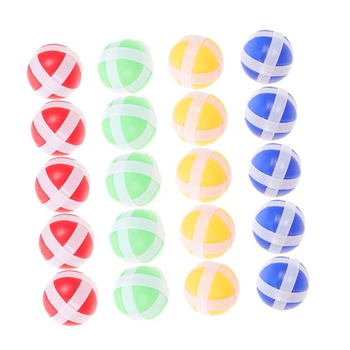 SOIMISS 20 Stück Teiliges Sticky Balls Spielset aus Pa Nylon Sichere Klettbälle für Vielseitig für Wurfspiele Party Strand und Indoor Fördert Hand Augen Koordination und Muskeltraining SOIMISS 20 Stück Teiliges Sticky Balls Spielset aus Pa Nylon Sichere Klettbälle für Vielseitig für Wurfspiele Party Strand und Indoor Fördert Hand Augen Koordination und Muskeltraining von SOIMISS
