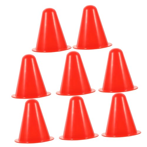 SOIMISS 20 Stück Teiliges Trainingskegel aus Stabilem Kunststoff Kleine Agility Markierungskegel für Sport Roller Skating Fußballtraining Windstabile Trainingshütchen Wiederverwendbar und SOIMISS 20 Stück Teiliges Trainingskegel aus Stabilem Kunststoff Kleine Agility Markierungskegel für Sport Roller Skating Fußballtraining Windstabile Trainingshütchen Wiederverwendbar und von SOIMISS