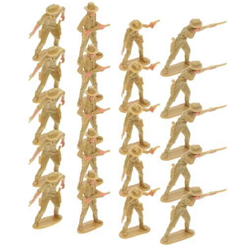 SOIMISS 20 Stück Teiliges Western Cowboy figurenset Miniatur Cowboy Modelle aus Kunststoff Realistische Western sandtisch Dekoration für Mikrolandschaften Spielsets SOIMISS 20 Stück Teiliges Western Cowboy figurenset Miniatur Cowboy Modelle aus Kunststoff Realistische Western sandtisch Dekoration für Mikrolandschaften Spielsets von SOIMISS
