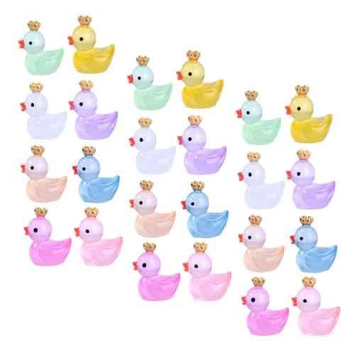 SOIMISS 24 Stück Teiliges Mini Resin Enten mit Nachtlicht Leuchtende Kleine Harzfiguren Dekorative Miniatur Enten für DIY Kompakte Figuren für Mikro Dekoration SOIMISS 24 Stück Teiliges Mini Resin Enten mit Nachtlicht Leuchtende Kleine Harzfiguren Dekorative Miniatur Enten für DIY Kompakte Figuren für Mikro Dekoration von SOIMISS