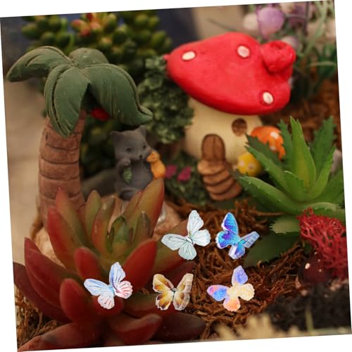 SOIMISS 24 Stück Teiliges Mini Schmetterling aus Resin Zarte Micro Landschaftsdeko für Puppenhaus Kleine Figuren für Feengarten und Miniatur Szenerien Handliche Miniatur Schmetterlinge SOIMISS 24 Stück Teiliges Mini Schmetterling aus Resin Zarte Micro Landschaftsdeko für Puppenhaus Kleine Figuren für Feengarten und Miniatur Szenerien Handliche Miniatur Schmetterlinge von SOIMISS