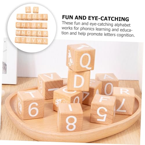 SOIMISS 26 Stück Teiliges Bunte Holzbausteine mit Buchstaben und Zahlen Pädagogisches Lernspielzeug für Frühen Alphabet Zahlen erkennung Sicher und Langlebig für Spielerisches Lernen SOIMISS 26 Stück Teiliges Bunte Holzbausteine mit Buchstaben und Zahlen Pädagogisches Lernspielzeug für Frühen Alphabet Zahlen erkennung Sicher und Langlebig für Spielerisches Lernen von SOIMISS