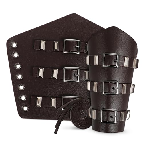 SOIMISS 2St Armband Wikinger-Cosplay mittelalterliches Zubehör Wikinger-Handgelenkschützer Renaissance Armschutz mittelalterlicher Armschutz Armschienen Cosplay Metallbeschläge von SOIMISS