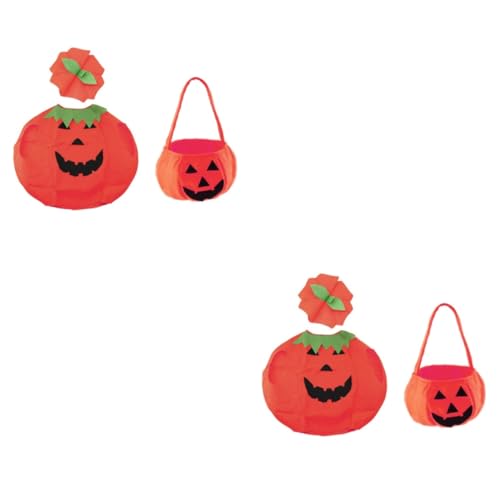 SOIMISS 2St Kürbis-Halloween-Kostüm halloween pumpkin halloweenkürbis halloween scherzartikel Kinderkostüme Kürbis Kostüm Anzug Outfit Kostüm für Kinder Halloweenkostüm Kürbiskostüm von SOIMISS