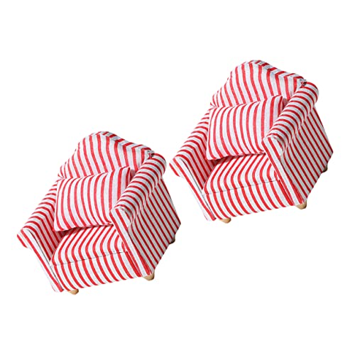 SOIMISS 2 Stücke Kleiner Sofa Puppenhaus Möbel Miniaturmöbel für Kinder Spielzeug für Kreatives Spielen und Schulprojekte Puppenhaus Zubehör aus Holz und Stoff Sicher und Langlebig SOIMISS 2 Stücke Kleiner Sofa Puppenhaus Möbel Miniaturmöbel für Kinder Spielzeug für Kreatives Spielen und Schulprojekte Puppenhaus Zubehör aus Holz und Stoff Sicher und Langlebig von SOIMISS