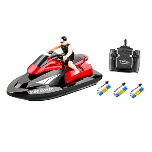 SOIMISS 3 STÜCKE Rc Boot Hochgeschwindigkeits Elektro Motorboot mit Akkus Dualmotoren Reichweite Laufzeit Fernsteuerbares für Erwachsene und Pools SOIMISS 3 STÜCKE Rc Boot Hochgeschwindigkeits Elektro Motorboot mit Akkus Dualmotoren Reichweite Laufzeit Fernsteuerbares für Erwachsene und Pools von SOIMISS
