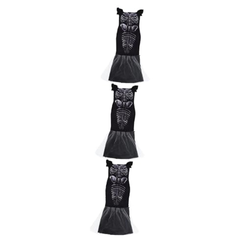 SOIMISS 3 Stk Halloween-Hexenkostüm ausgeschnittene kleider für damen Frauen Halloween verkleiden sich halloween costume halloween kleidung Mädchenkleider Halloween-Kleid Fischschwanzkleid von SOIMISS