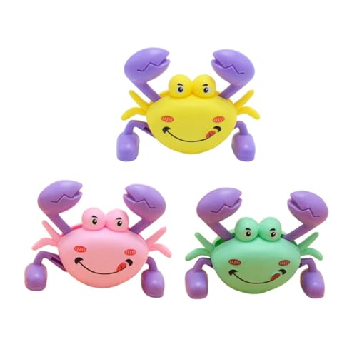 SOIMISS 3 Stück Kleine Aufziehkrabben Energieeffizient ohne Batterie Lustige Cartoon Krabben für Tragbar und Dekorativ Zufällige Farbe Zufällige Farbe SOIMISS 3 Stück Kleine Aufziehkrabben Energieeffizient ohne Batterie Lustige Cartoon Krabben für Tragbar und Dekorativ Zufällige Farbe Zufällige Farbe von SOIMISS
