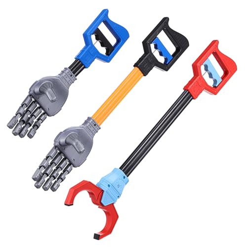SOIMISS 3 Stück Robot Hand aus Robustem Kunststoff Interaktiver Greifarm für Fördert Feinmotorik und Kreatives Geeignet für Drinnen und Draußen Greifspielzeug für Roboterfans SOIMISS 3 Stück Robot Hand aus Robustem Kunststoff Interaktiver Greifarm für Fördert Feinmotorik und Kreatives Geeignet für Drinnen und Draußen Greifspielzeug für Roboterfans von SOIMISS
