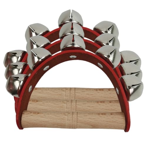 SOIMISS 3 Stück Teiliges Handglocken aus Hochwertigem Material Bunte Jingle Bells mit Klarem Rhythmisches Rasselspielzeug für Kindergeburtstag und Musikspaß SOIMISS 3 Stück Teiliges Handglocken aus Hochwertigem Material Bunte Jingle Bells mit Klarem Rhythmisches Rasselspielzeug für Kindergeburtstag und Musikspaß von SOIMISS