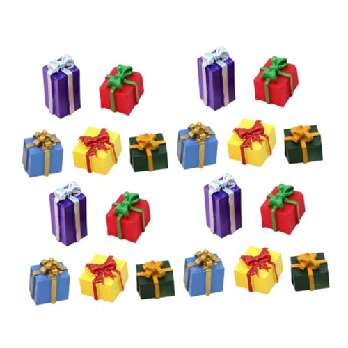 SOIMISS 30 Stück Teiliges Mini Weihnachtsgeschenkbox aus Robustem Resin Wiederverwendbare DIY Deko für Winterfestival Kleine Geschenkboxen für Kreative Tischdekoration und Festliche SOIMISS 30 Stück Teiliges Mini Weihnachtsgeschenkbox aus Robustem Resin Wiederverwendbare DIY Deko für Winterfestival Kleine Geschenkboxen für Kreative Tischdekoration und Festliche von SOIMISS