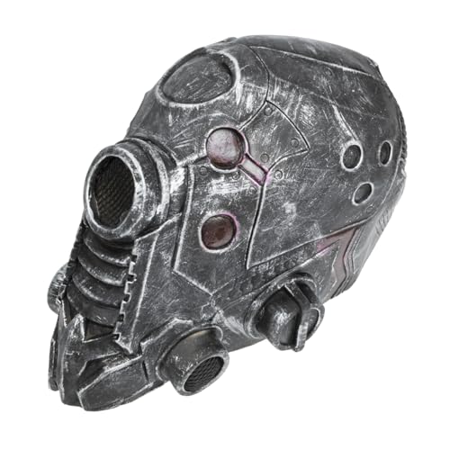 SOIMISS 3st Roboter-kopfbedeckung Maske Im Punk-stil Halloween-steampunk-masken Halloween-kopfschmuck Halloween Verkleiden Requisiten Gruselmasken Für Erwachsene Robotermasken Emulsion von SOIMISS