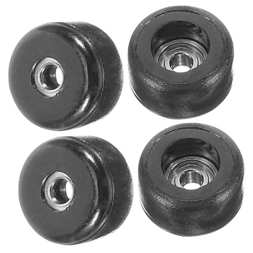 SOIMISS 4 Stück Fingerboard Roller aus Kunststoff und Edelstahl mit Kugellagern Stressabbauendes Fingerspielzeug für Fingerkoordination Langlebig für Finger Skateboard Fans und SOIMISS 4 Stück Fingerboard Roller aus Kunststoff und Edelstahl mit Kugellagern Stressabbauendes Fingerspielzeug für Fingerkoordination Langlebig für Finger Skateboard Fans und von SOIMISS