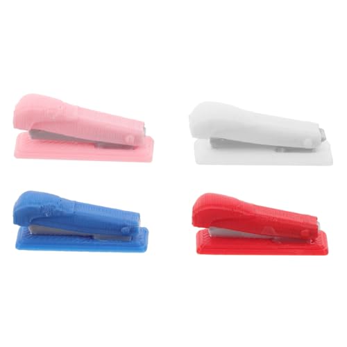 SOIMISS 4 Stück Miniatur Tacker Kleine Puppenhaus Büroklammer Zubehör Dekorativ Langlebig Pla Material für Puppenhaus Briefpapier und Miniaturmöbel SOIMISS 4 Stück Miniatur Tacker Kleine Puppenhaus Büroklammer Zubehör Dekorativ Langlebig Pla Material für Puppenhaus Briefpapier und Miniaturmöbel von SOIMISS