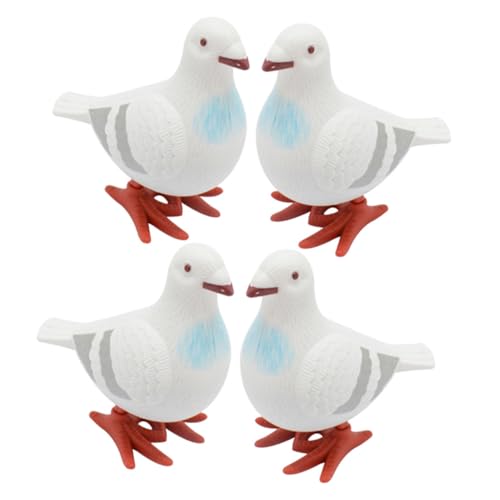 SOIMISS 4 Stück Teiliges Aufziehbare Tauben Wind up Springende Tauben Party Mitgebsel Geburtstagsgeschenk für Mädchen Jungen SOIMISS 4 Stück Teiliges Aufziehbare Tauben Wind up Springende Tauben Party Mitgebsel Geburtstagsgeschenk für Mädchen Jungen von SOIMISS